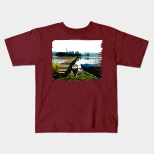 Summer Vibes @ the Lake Kids T-Shirt